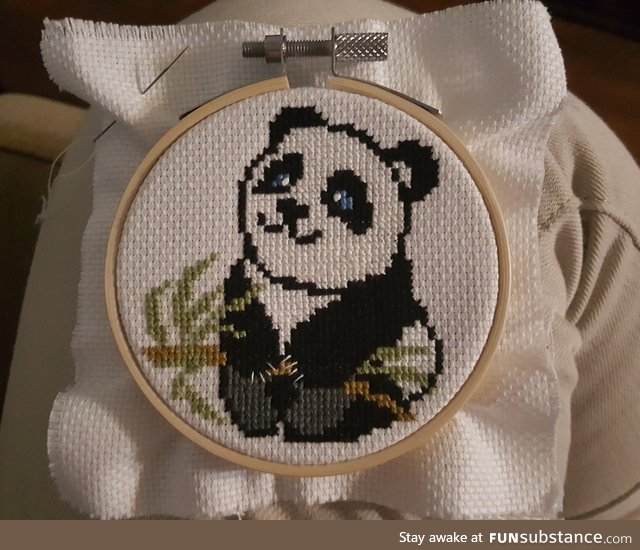 Cross Stitch Panda
