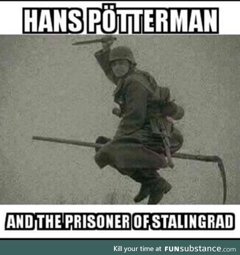 Hans do be flying