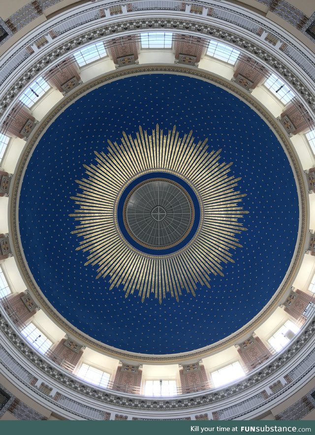 Dome inside this chapel in Vienna