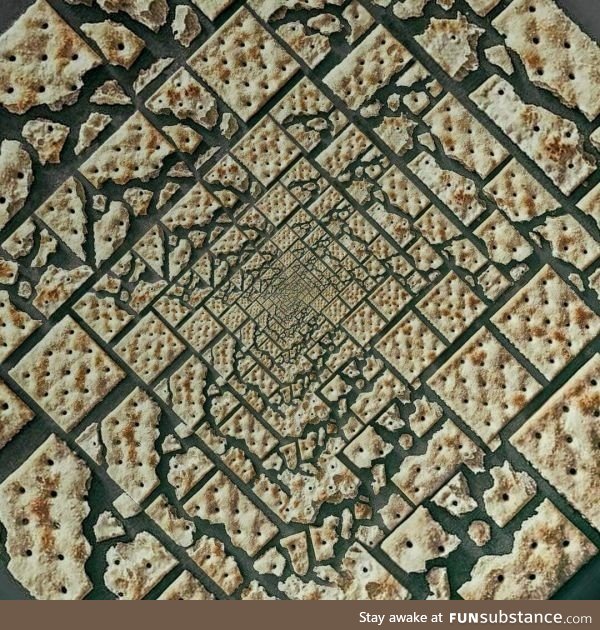 Cracker fractal. A, Cracktal, if you will
