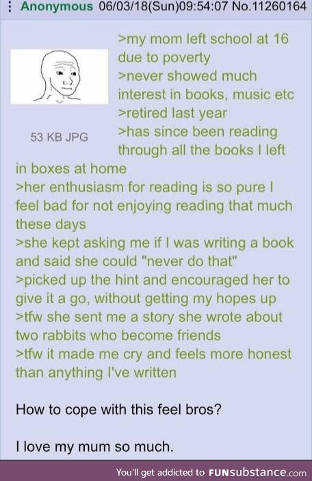 Anon and his mom