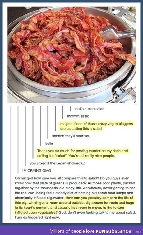 Bacon salad