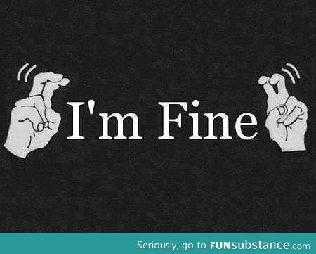 Sure, I'm fine