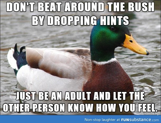 I wish more people took this advice