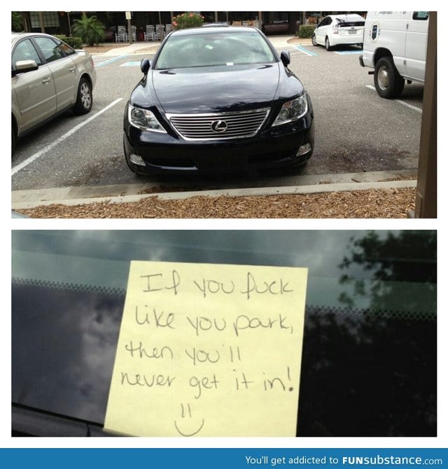 I hope he at least laughed at the note