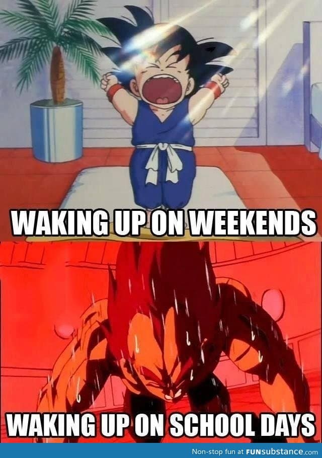 Waking up feeling