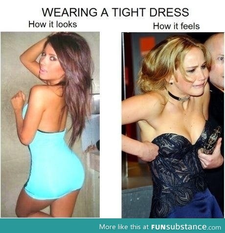 Tight dress