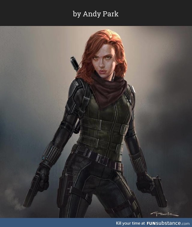 Some awesome Avengers: Infinity War Black Widow concept art