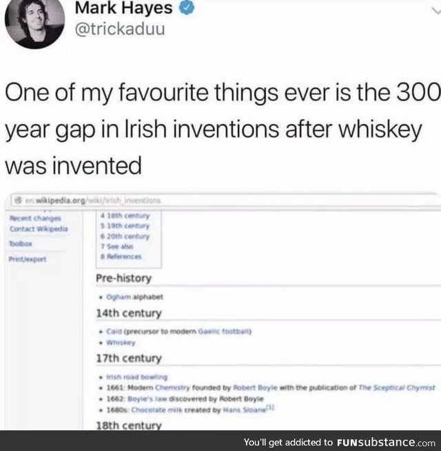 Whiskey changed the entire timeline of Ireland