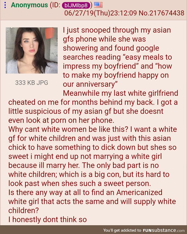 Anon asks for advice