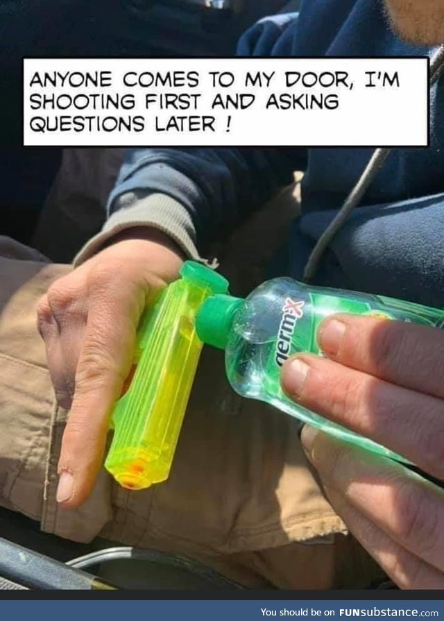 Shoot first