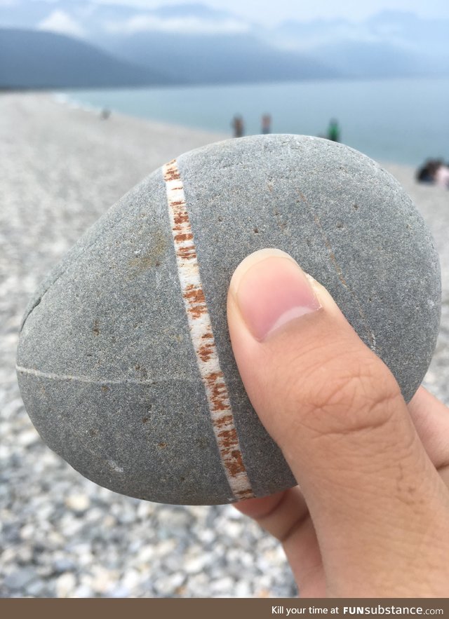 This rock I found at the beach