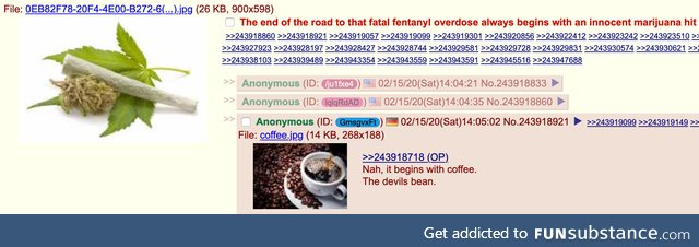 Gateway drugs on 4chan