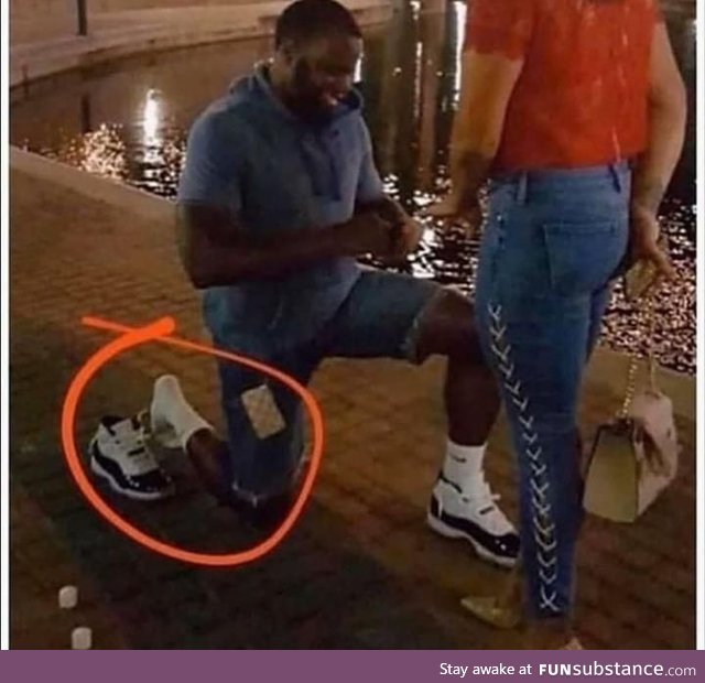 You deserve to be treated as good as this guy treats his Jordans