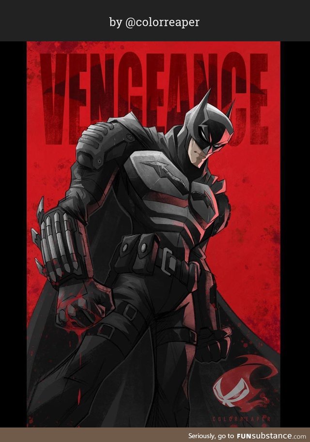 Awesome fan artwork of The Batman