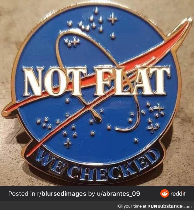 Not flat we checked