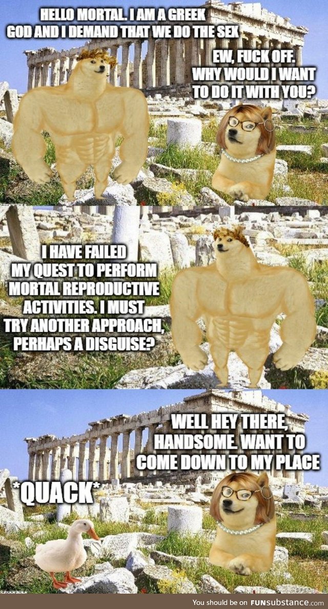 Greeks were freaks back in the day
