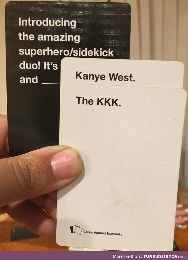 Just a casual game of CAH