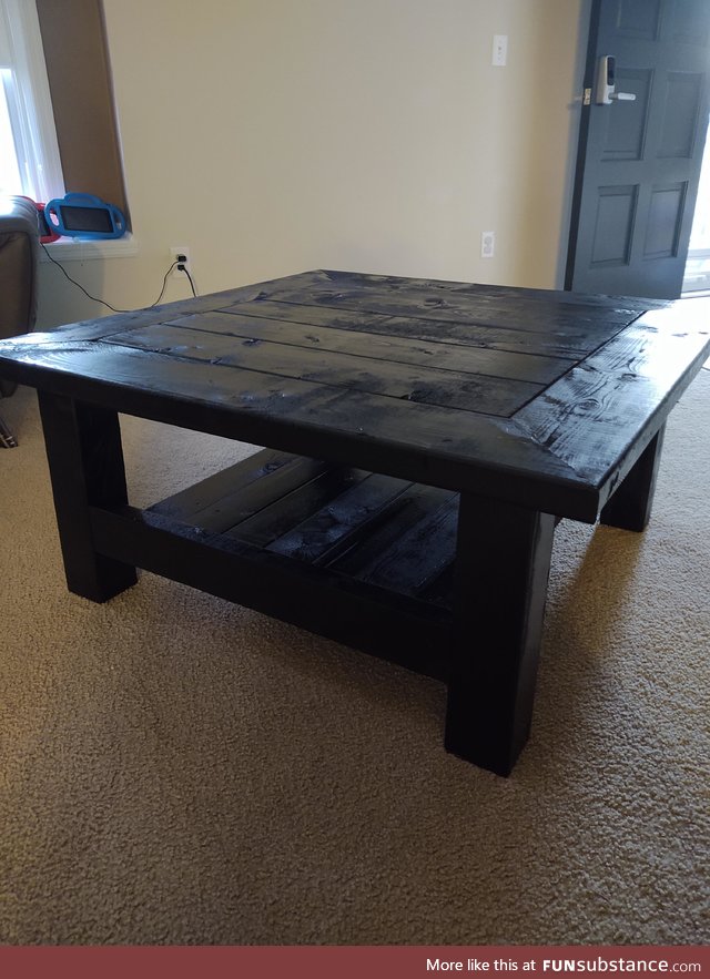I Made a Coffee Table