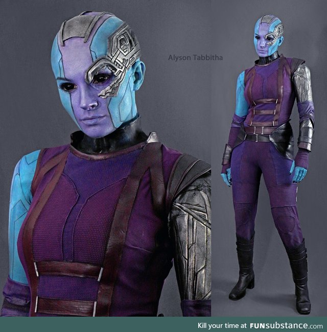 Spot-on Nebula cosplay