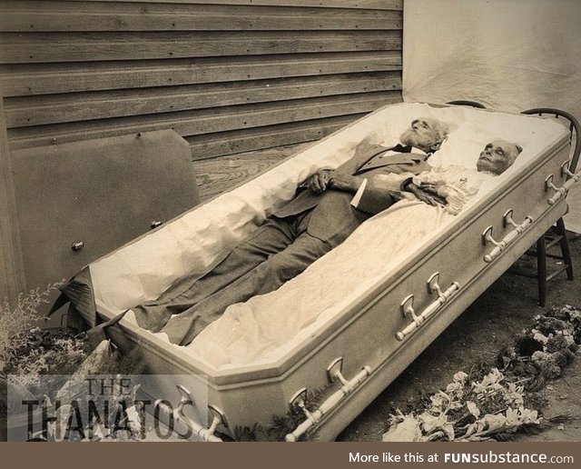 A casket, for two