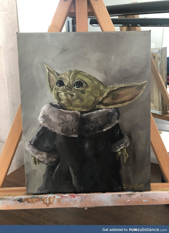 My wife painted a thing