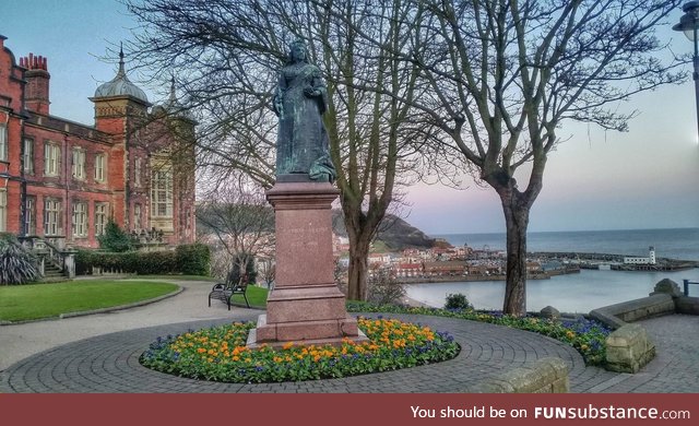 Statue of Queen Victoria, Scarborough, England