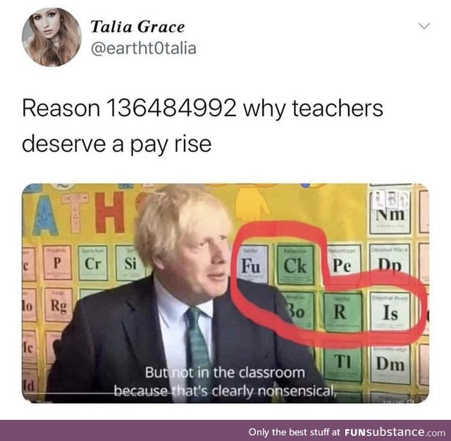 Raise the teachers well