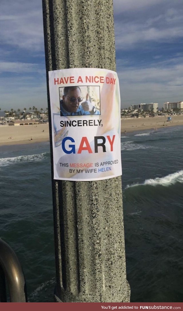 Thank you Gary