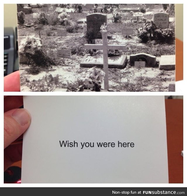 I still send nice greeting cards to my ex