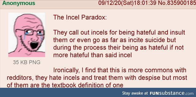 Anon presents a paradox he formulated