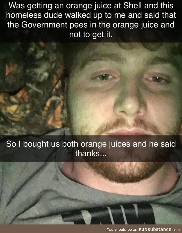 Orange Juice, at a price
