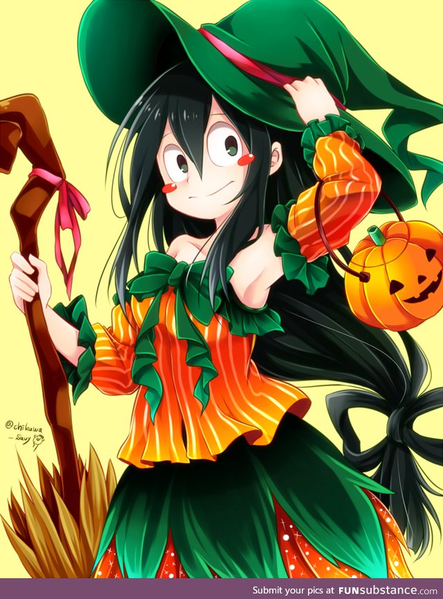 Froggo Fun #286/Froppy Friday/Spooktober 2020 - Witch Way?