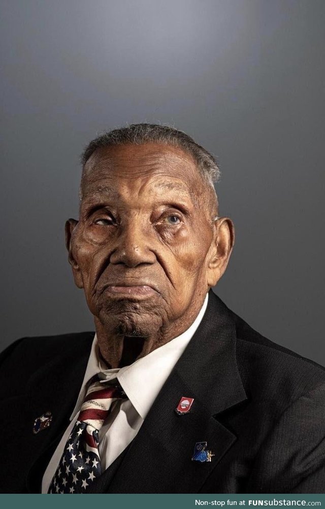 Oldest living WW2 vet 110 years old