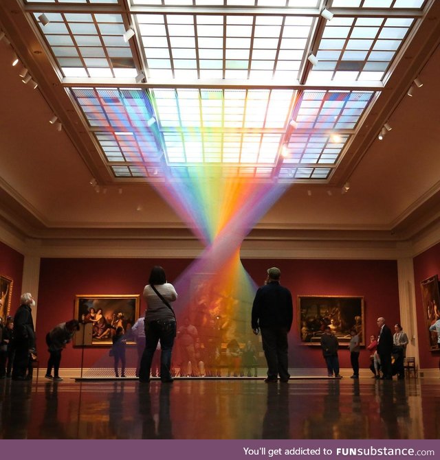 This beautiful twisted rainbow