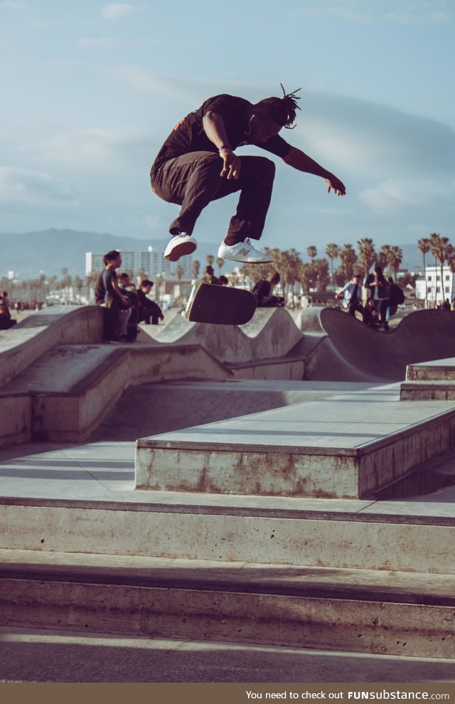 Venice Beach skater I took a shot of. One of my all time favorite photos of mine