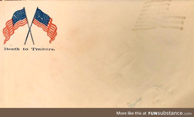 A Civil War envelope
