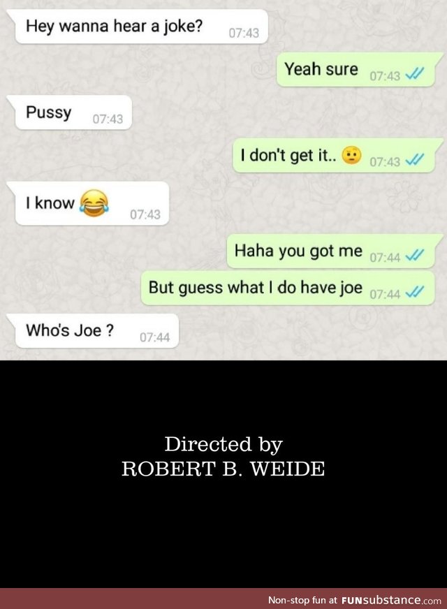 Who's Joe ?