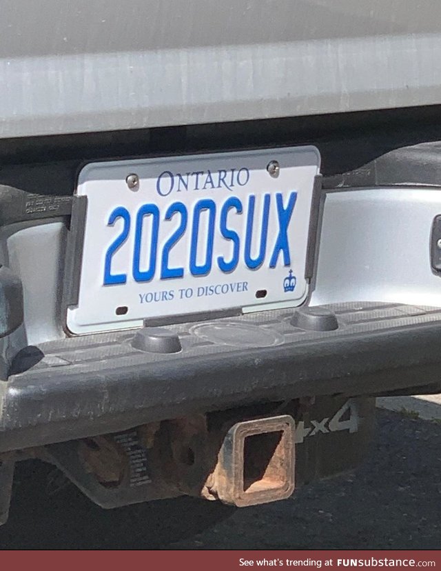 Finally a vanity plate worth the extra fees?