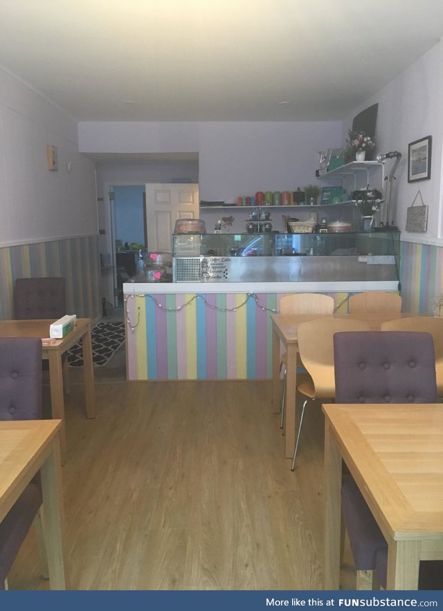 My mum finally opened a cafe like she has dreamed of, today is the second day it’s been