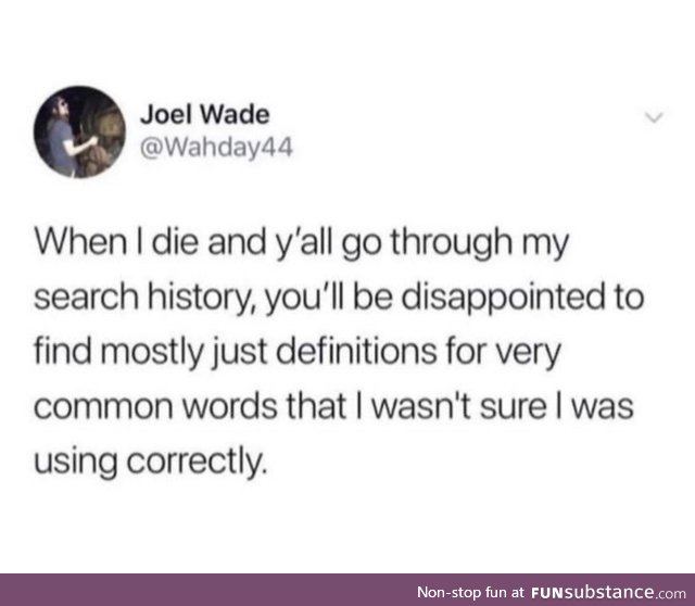 Death comes for all our search histories