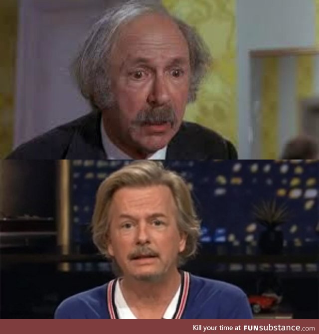 David Spade is starting to look a lot like the shitty grandpa from Willy Wonka