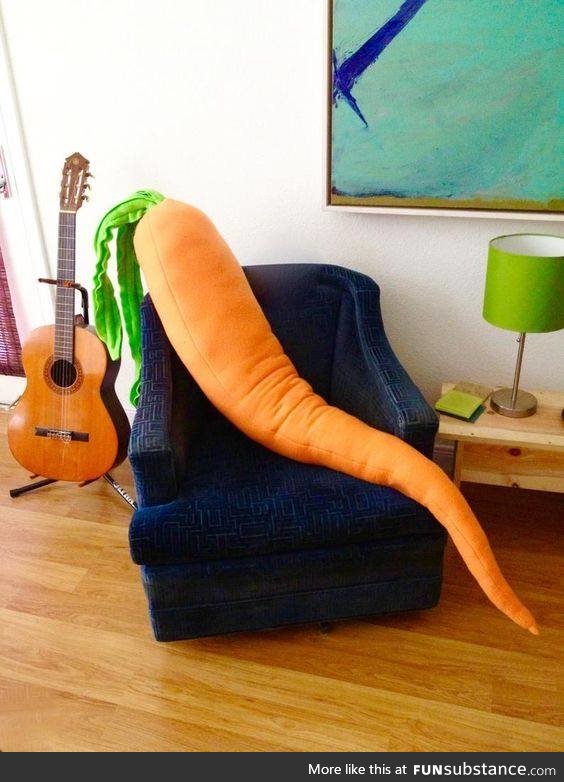 When youre not a full on couch potato, more like a chair carrot!