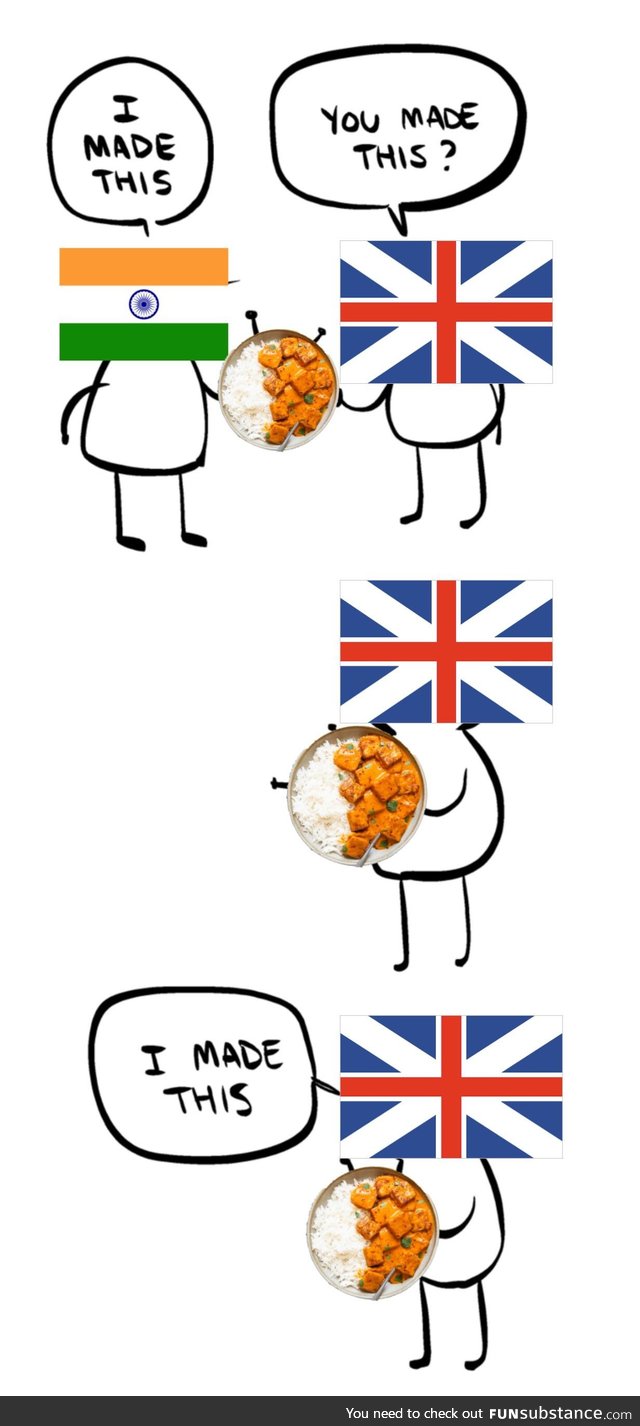 Whenever I see British people trying to claim Curry