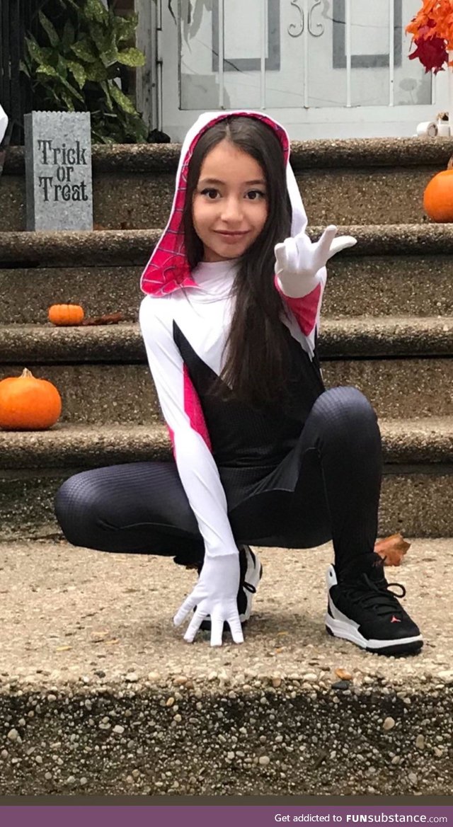 My daughter. Happy Halloween!!