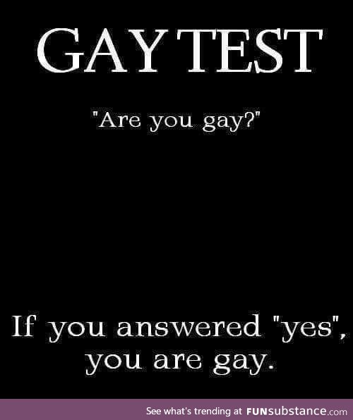 Easy but very useful test