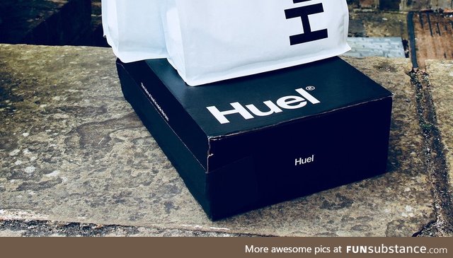 Huel is life right now if you’re trying to eat healthy at home. Because it’s packed