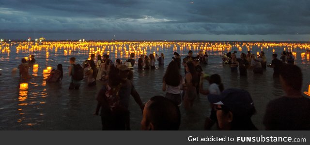 Lantern Festival in Hawaii on Memorial Day
