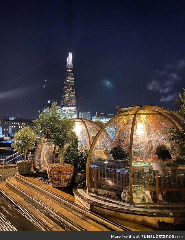 Warm Domes in the London winter cold ????