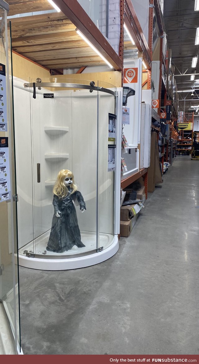 Relocating Home Depot Halloween decorations